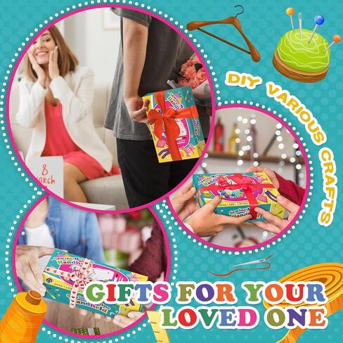 الة خياطة عملية محمولة باليد، الة خياطة صغيرة للخياطة السريعة، ماكينة خياطة محمولة مناسبة للمنزل والسفر والحرف اليدوية in Kuwait