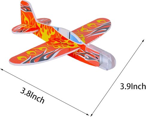 Duccsko 52 قطعة من الطائرات الشراعية الإسفنجية للأطفال، ألعاب الطائرات الورقية السائبة، هدايا عيد الميلاد، هدايا حفلات الطائرات للأولاد والبنات، حشوات حقائب الهدايا، ألعاب صندوق الكنز لجوائز مكافآت الفصل الدراسي in Kuwait