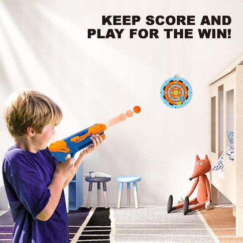 TOY Life Airplane Launcher Toy Foam Airplane Glider for Kids, 2 Pack Airplane Gun Launcher Plane Launcher Toy 2 Flight Mode Catapult Shooting Games for Kids Digital Shooting Targets for Boys in Kuwait