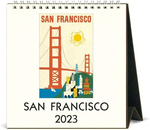 أوراق كافاليني وشركاه، سان فرانسيسكو آرت 2023 تقويم الحامل in Kuwait