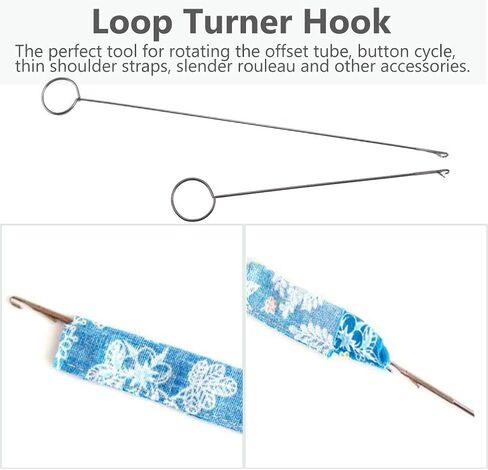 9 قطع من ادوات الخيط للخيوط من تيويول، مجموعات بديلة سهلة الخيط برباط سحب مرن، خطاف تقليب حلقي، خيط سلك مرن مسطح، ملاقط معدنية in Kuwait