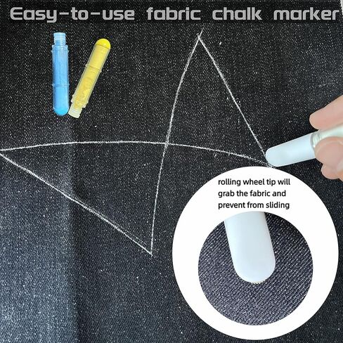 LRDCREEE Sewing Clips 100Pcs with Tin Box Multipurpose Sewing Clips Assorted Colors Fabric Quilting Clips with Tailors Chalk Fabric Markers for Fabric Quilting Sewing and Crafts Use in Kuwait