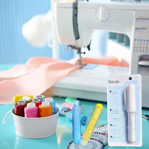 LRDCREEE Sewing Clips 100Pcs with Tin Box Multipurpose Sewing Clips Assorted Colors Fabric Quilting Clips with Tailors Chalk Fabric Markers for Fabric Quilting Sewing and Crafts Use in Kuwait