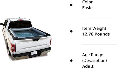 Gard Summer Waves Inflatable Truck Bed Pool 66"x62"x21" in Saudi Arabia