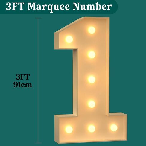4FT Marquee Numbers 16, Large Light up Number 16 for Birthday Party Supplies, Sign, Backdrop, Happy 16th Birthday Decorations for Sweet 16 Years Old Boys Girls in Kuwait