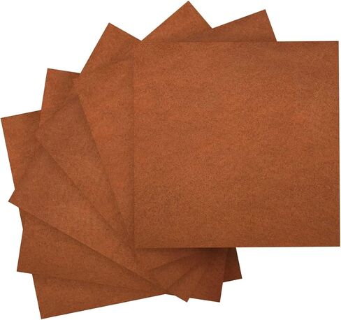 IOOLEEM Multi-Colored Felt Sheets, Self-Adhesive Felt Sheets, 30pcs 7"x11.3"（Close to A4 Size - 18x28.5 cm, Pre-Cut Felt Sheets for Crafts,Craft Felt Fabric Sheets. in Kuwait