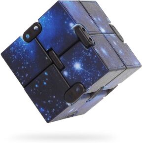 Fidget Infinity Cool Cube Toys: Fidget Toy Hand Held Magic Cubes Cool Stuff Gadgets Things Unique Birthday Gifts Boys Girls Kids Adults Anxiety Stress Relief Sensory Christmas Stocking Stuff Gift Toys