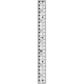 Creative Grids Quilt Ruler 2-1/2in x 24-1/2in Rectangle – CGR224 – Made in USA, Non-Slip Grip Acrylic Quilting, Sewing, Crafting, Patchwork Ruler for Measuring & Cutting Fabric in Kuwait