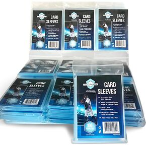 Baseball Card Sleeves Penny Sleeves - 1000 Count - Trading Card Sleeve for Sports & Card Games - Use as Baseball Card Protectors, Penny Sleeves for Trading Cards, & Trading Card Sleeves in Kuwait