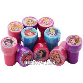 Princess Disney 10 Assorted Self Inking Stampers Party Favor