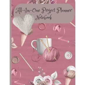 Eat. Knit. Sleep. All-In-One Project Planner Notebook Journal to Track Your Design Patterns and Knit Instructions: Large Size 8.5 x 11 for Easy Writing/Reading and Graph Paper for Design Drawing. in Kuwait