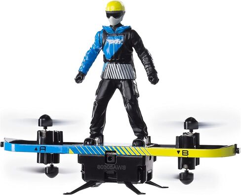 Air Hogs 2-in-1 Extreme Air Board, Transforms from RC Stunt Board to Paraglider, for Ages 8 and Up in Kuwait