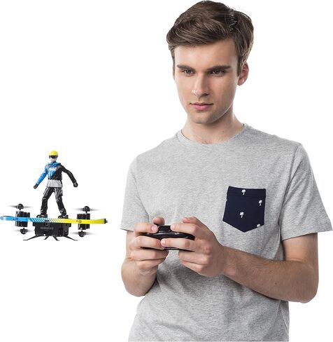 Air Hogs 2-in-1 Extreme Air Board, Transforms from RC Stunt Board to Paraglider, for Ages 8 and Up in Kuwait