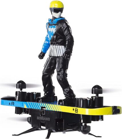 Air Hogs 2-in-1 Extreme Air Board, Transforms from RC Stunt Board to Paraglider, for Ages 8 and Up in Kuwait