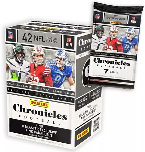 2022 Chronicles Football Card Blaster Box - 42 Cards per Box in Saudi Arabia