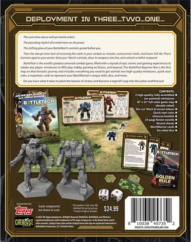 صندوق المبتدئين من Catalyst Game Labs BattleTech in Saudi Arabia