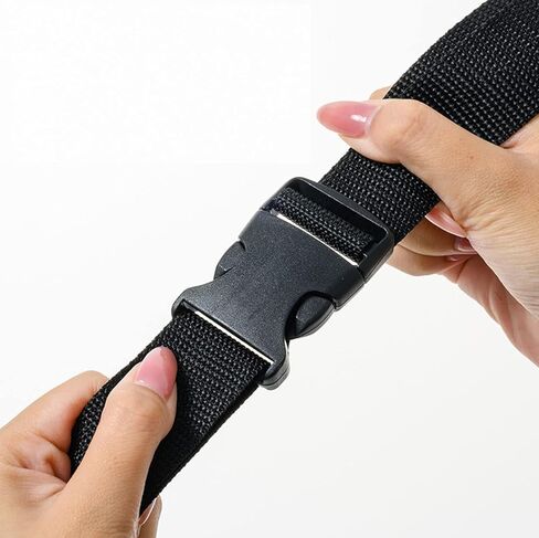 Buckles Strap 1 Inch: 16 PCS Side Release Buckle Plastic Clip, 6 Yard Nylon Webbing Straps, 16 PCS Tri-glide Slide Clip for DIY Making Luggage Strap, Nylon Webbing Straps, Pet Collar Backpack Repair in Kuwait