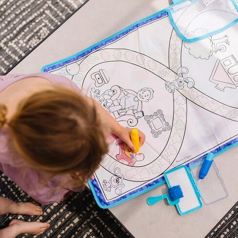 Melissa & Doug Blue's Clues & You! Water Wow! Activity Mat (20 Inches x 30 Inches) with Reusable Water Reveal Surface in Saudi Arabia