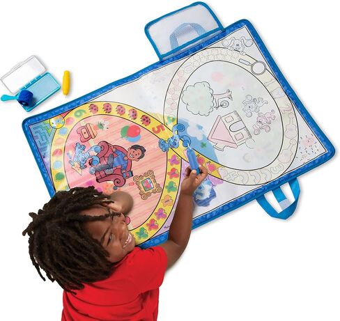 Melissa & Doug Blue's Clues & You! Water Wow! Activity Mat (20 Inches x 30 Inches) with Reusable Water Reveal Surface in Saudi Arabia