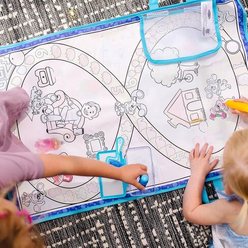 Melissa & Doug Blue's Clues & You! Water Wow! Activity Mat (20 Inches x 30 Inches) with Reusable Water Reveal Surface in Saudi Arabia