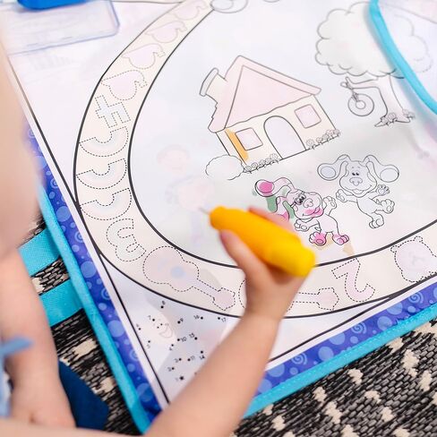 Melissa & Doug Blue's Clues & You! Water Wow! Activity Mat (20 Inches x 30 Inches) with Reusable Water Reveal Surface in Saudi Arabia