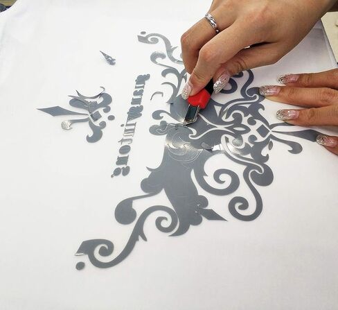 guangyintong Heat Transfer Vinyl Matte Pink Iron on Vinyl 12" x 10FT in Kuwait