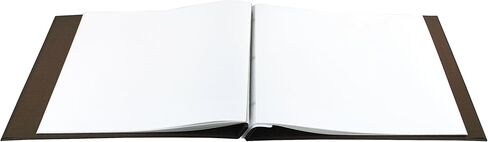 ألبوم قصاصات MCS MBI مقاس 13.5 × 12.5 بوصة منقوش عليه تعبيرات لامعة مع صفحات مقاس 12 × 12 بوصة، بني، "ذكريات" منقوشة (848122) in Kuwait