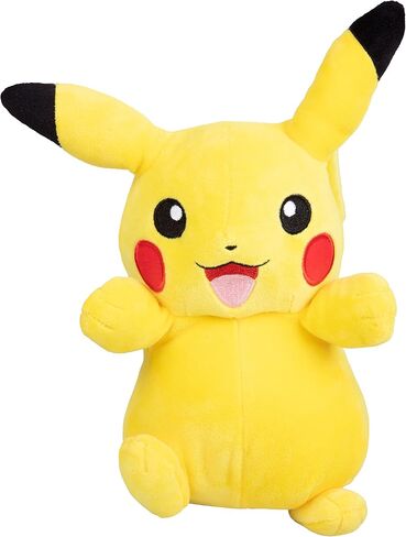 Pokémon 8" Pikachu Plush - Officially Licensed - Quality & Soft Stuffed Animal Toy - Generation One - Great Gift for Kids, Boys, Girls & Fans of Pokemon - 8 Inches in Saudi Arabia