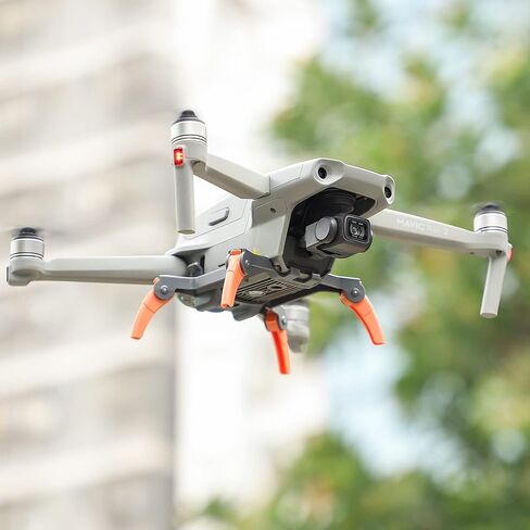 عنكبوت جهاز الهبوط، دعامة قابلة للطي، ساق جهاز الهبوط لـ DJI Mavic AIR 2S/AIR 2، حامل ملحقات الطائرة بدون طيار خفيف الوزن وواقي موسع الارتفاع (رمادي) in Saudi Arabia