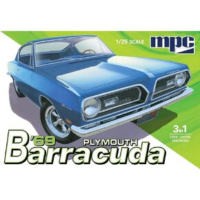 MPC 1969 Plymouth Barracuda 1:25 Scale Model KIt in Kuwait