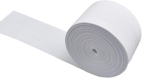 Leline's Elastic Spool, Heavy Stretch Knit Elastic Ribbon Band for Sewing (2 inch X 5 Yard) in Kuwait