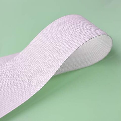 Leline's Elastic Spool, Heavy Stretch Knit Elastic Ribbon Band for Sewing (2 inch X 5 Yard) in Kuwait