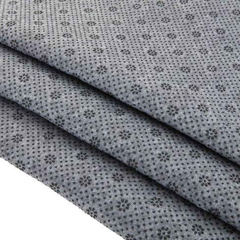 LOEQIAN 71 × 80 بوصة قماش دعم نهائي غير قابل للانزلاق، قماش دعم من القماش الأساسي من الفينيل، وسادة غير قابلة للانزلاق مع نمط زهر البرقوق للسجاد والبساط ووسادة مسدس وإبرة لكمة، صناعة البساط in Kuwait