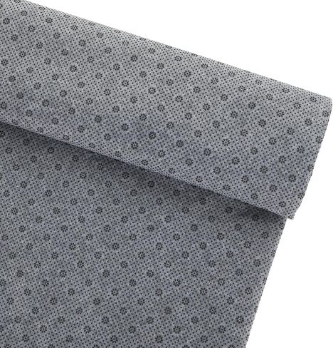 LOEQIAN 71 × 80 بوصة قماش دعم نهائي غير قابل للانزلاق، قماش دعم من القماش الأساسي من الفينيل، وسادة غير قابلة للانزلاق مع نمط زهر البرقوق للسجاد والبساط ووسادة مسدس وإبرة لكمة، صناعة البساط in Kuwait