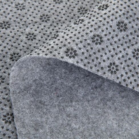 LOEQIAN 71 × 80 بوصة قماش دعم نهائي غير قابل للانزلاق، قماش دعم من القماش الأساسي من الفينيل، وسادة غير قابلة للانزلاق مع نمط زهر البرقوق للسجاد والبساط ووسادة مسدس وإبرة لكمة، صناعة البساط in Kuwait