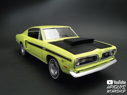 MPC 1969 Plymouth Barracuda 1:25 Scale Model KIt in Saudi Arabia