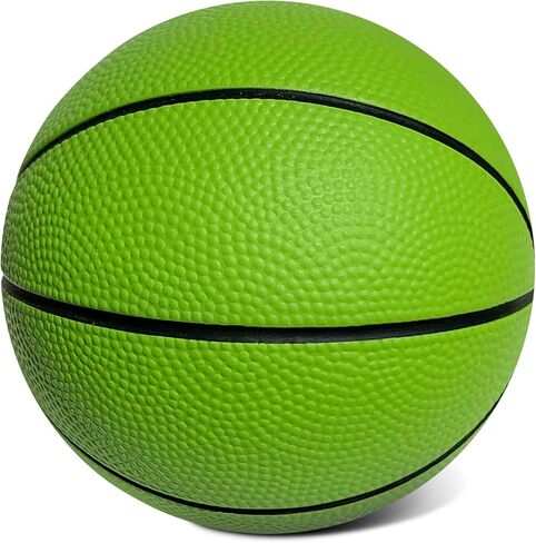 5 Inch Foam Mini Basketball for Indoor Basketball Mini Hoops, 2 Pack | Safe & Quiet Foam Basketball for Over The Door Mini Hoop Basketball Sets | Great for Adults & Kids Basketball (Green & Blue) in Kuwait