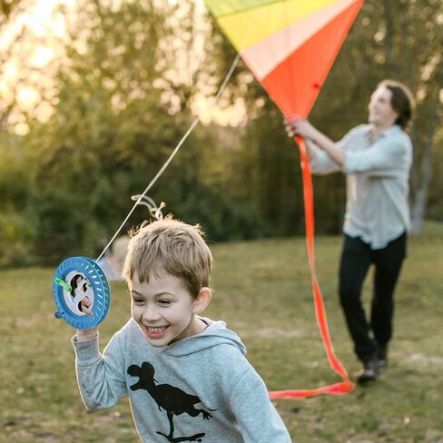 نوبيستي بكرة لف طائرة ورقية بطول 150 متر مع بكرة بطول 7 انش، ملحقات طائرة ورقية من قطعتين in Kuwait