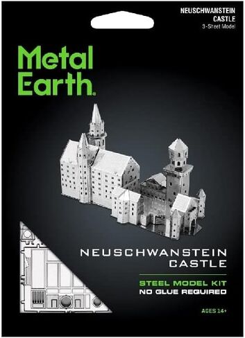 Fascinations Metal Earth Neuschwanstein Castle 3D Metal Model Kit in Saudi Arabia