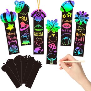 BeYumi Flower Scratch Cards Craft - 60Pcs Mother's Day Flower Scratch Cards Craft Kit for Kids DIY Flower Pot Magic Rainbow Color Craft Teacher Appreciation Gift School Classroom Home Fun Activities in Kuwait