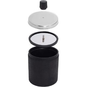 Dpwrrot 3lb Replacement Barrel for Rock Tumbler, Spare Parts-Transparent Barrel for Rock Tumbler (Hobby Barrel)