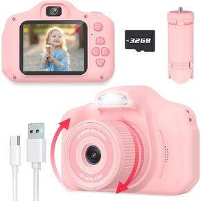 Yoophane Upgrade Digital Selfie Camera,Christmas Birthday Gifts for Kids Boys Girls,2.4 Inch Toys for Kids 3-12 Year Old 1080P Video Recorder with Flash