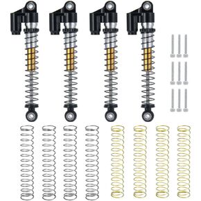RCLIONS RC Shocks 48mm Adjustable Absorber Damper for All 1:24th Axial SCX24 AXI90081 Deadbolt C10 Bronco Gladiator RC Crawler Car Upgrades in Kuwait