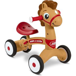 Radio Flyer Lil' Racers: Percy The Pony Ride on Toy, for Ages 1-3,Red