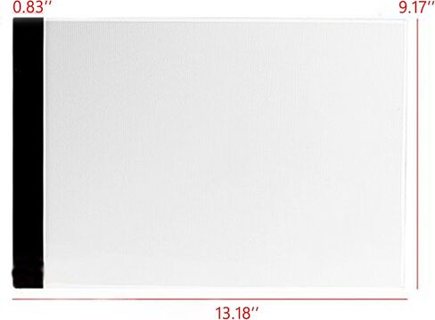 جهاز تتبع صندوق إضاءة LED محمول رفيع للغاية مقاس A3 مع 3 مستويات سطوع وكابل طاقة USB ولوحة إضاءة لتتبع الأعمال الفنية ذات سطوع خافت للرسم والرسم والرسوم المتحركة والرسم الماسي 5D (A3) in Kuwait