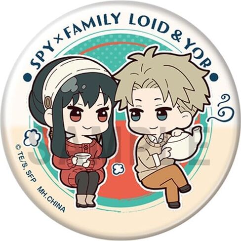 Megahouse - Spy x Family vol 1 (Box of 8), Metal Badge Collection in Saudi Arabia