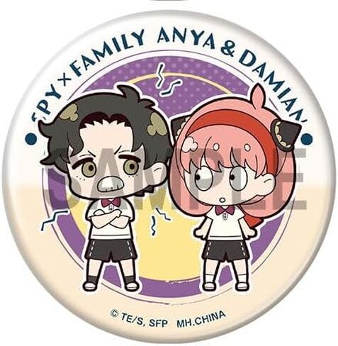 Megahouse - Spy x Family vol 1 (Box of 8), Metal Badge Collection in Saudi Arabia