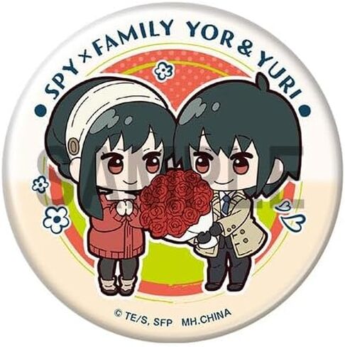 Megahouse - Spy x Family vol 1 (Box of 8), Metal Badge Collection in Saudi Arabia