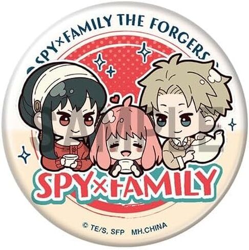 Megahouse - Spy x Family vol 1 (Box of 8), Metal Badge Collection in Saudi Arabia