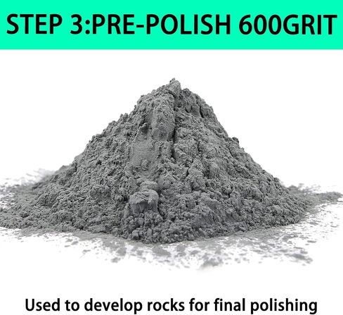 8 أكياس من GITSENSE Rock Tumbler Grit and Polish Refill، إعادة ملء حبيبات بهلوان الصخور، تعمل مع أي ملمع صخري، لوازم بهلوان الصخور in Saudi Arabia